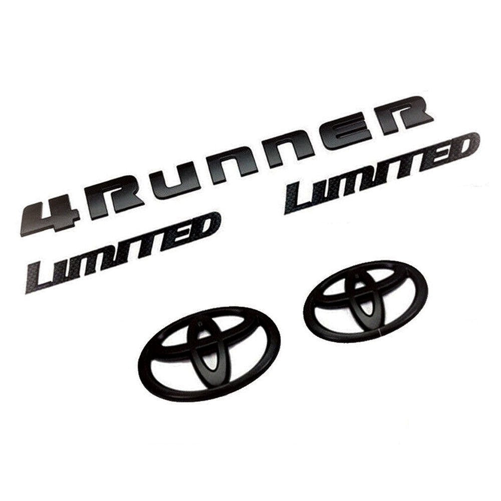 5 Piece OEM Toyota Car Emblems For 2010 - 2017 LIMITED 4runner