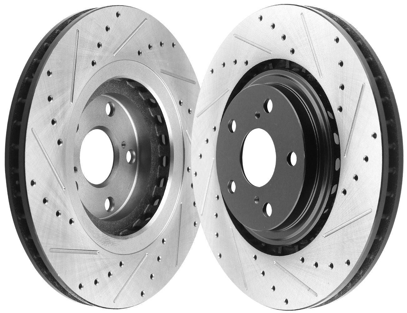 328mm Front E-Coating Brake Rotors And Pads For Toyota Highlander Sienna Lexus