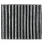 RBC36154 cabin air filter with activated carbon pleated media for superior air purification and odor elimination.

