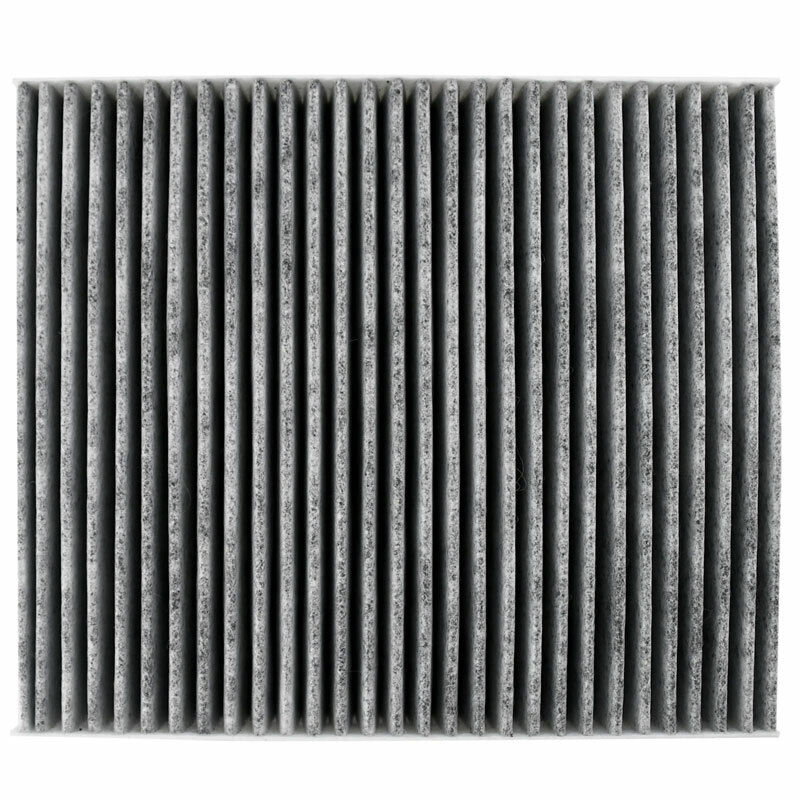 RBC36154 cabin air filter with activated carbon pleated media for superior air purification and odor elimination.

