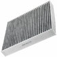 RBC36154 cabin air filter with activated carbon pleated media for superior air purification and odor elimination.

