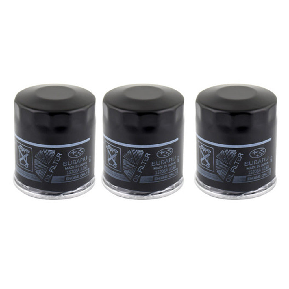 Subaru Impreza Legacy Engine Oil Filter 15208AA160 Genuine OEM Japan Made 3 Pack