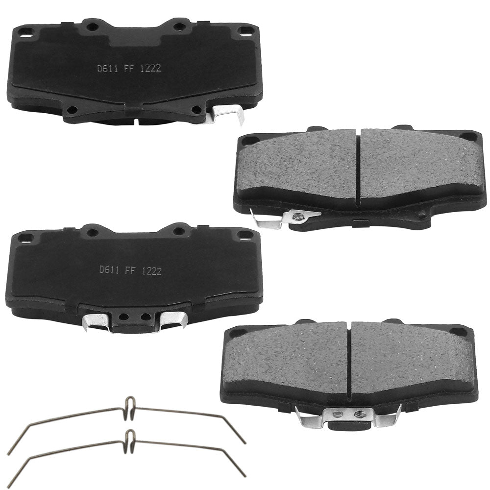 Toyota 4Runner Tacoma Front Ceramic Brake Pads w/Hardware
