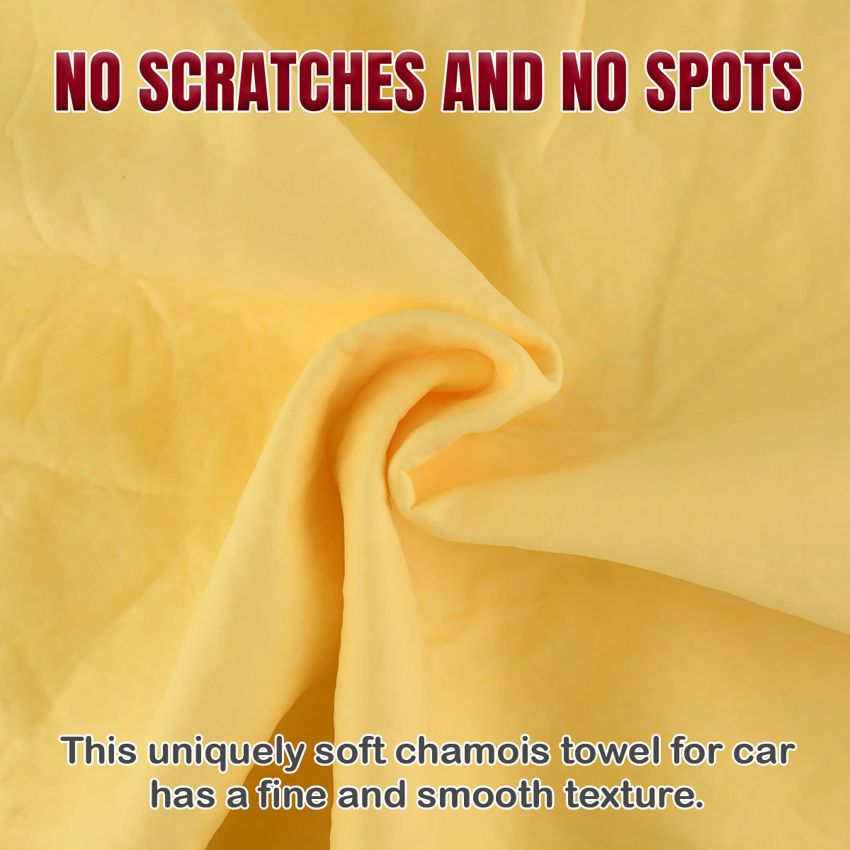 Large 26x17" PVA Chamois Car Drying Towel | Professional