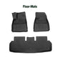 60%OFF 5PCS Set Tesla Model 3 3D Floor Mats Waterproof Frunk Trunk Full Set Mats For All Weather