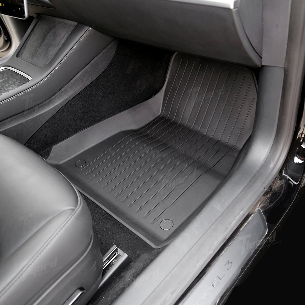 60%OFF 5PCS Set Tesla Model 3 3D Floor Mats Waterproof Frunk Trunk Full Set Mats For All Weather