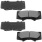 338MM Front Brake Rotors + Brake Pads for 2010 - 2020 Lexus GX460 Toyota 4Runner