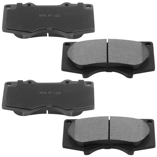 338MM Front Brake Rotors + Brake Pads for 2010 - 2020 Lexus GX460 Toyota 4Runner