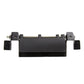 Exterior Handle for 1998-2003 Toyota Sienna Rear Outside Door Handle Fits 2001-2007 Toyota Sequoia Metal Black 690900C080