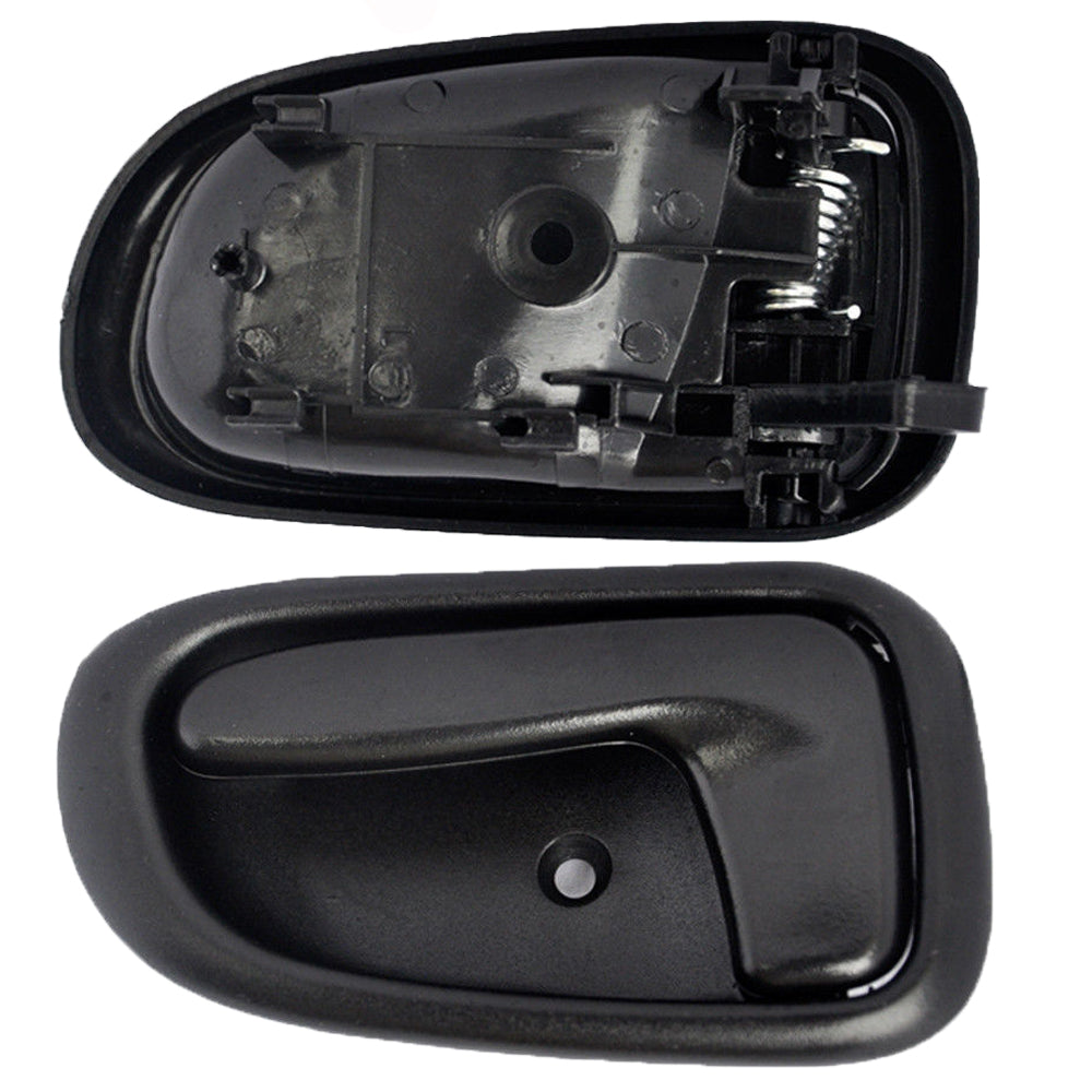 Interior Door Handle Black Set of 4 Kit for 1993-1997 Toyota Corolla inside Front/Rear Driver Passenger Side Inner Door Handles