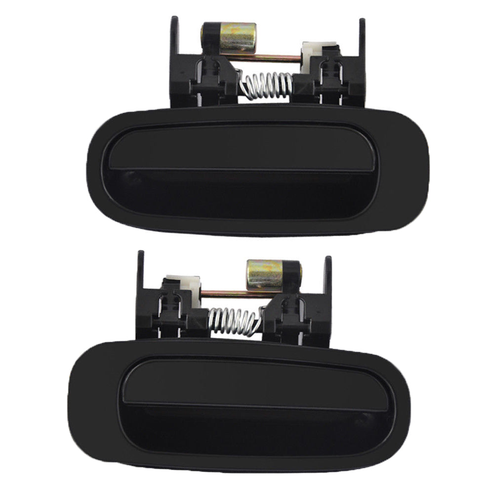 Set of 4 Exterior Door Handle, Front and Rear Left Door Handles for 1998-2002 Toyota Corolla & Chevy Prizm 69210-02030