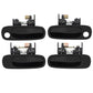 Set of 4 Exterior Door Handle, Front and Rear Left Door Handles for 1998-2002 Toyota Corolla & Chevy Prizm 69210-02030