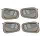 Interior Door Handles Front Rear Left Right Driver Passenger Side Fit 1998-2002 Toyota Corolla GEO Prizm Manual Lock Inside Door Handle-4pcs