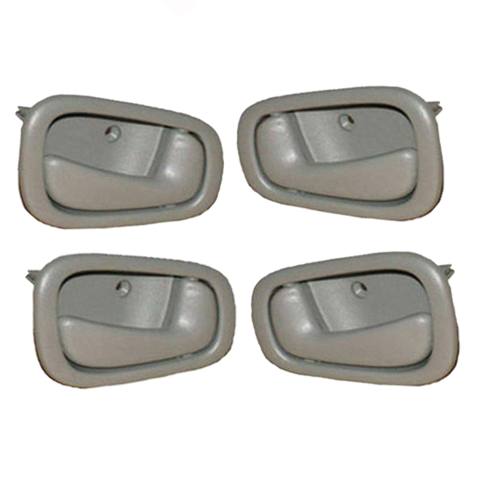 Interior Door Handles Front Rear Left Right Driver Passenger Side Fit 1998-2002 Toyota Corolla GEO Prizm Manual Lock Inside Door Handle-4pcs