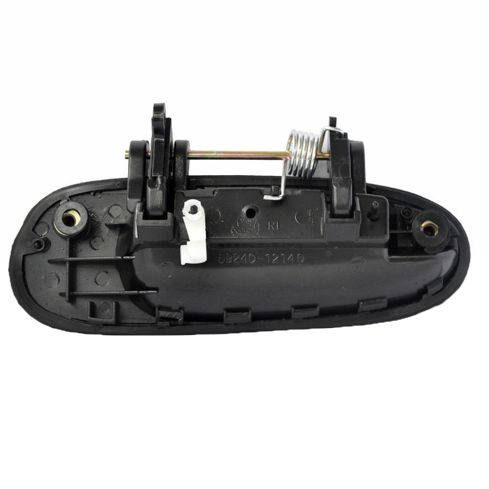 Exterior Door Handles for 1993-1997 Toyota Corolla Prizm Outer Front Rear Door Handle Outside Black-4 Pcs 69230-12140