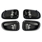 4pcs Exterior + 4pcs Interior Door Handles Fit 1993-1997 Geo Prizm, 1993-1997 Toyota Corolla Front/Rear Door Handle, 69230-12140