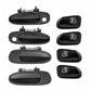 4pcs Exterior + 4pcs Interior Door Handles Fit 1993-1997 Geo Prizm, 1993-1997 Toyota Corolla Front/Rear Door Handle, 69230-12140
