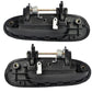4pcs Exterior + 4pcs Interior Door Handles Fit 1993-1997 Geo Prizm, 1993-1997 Toyota Corolla Front/Rear Door Handle, 69230-12140