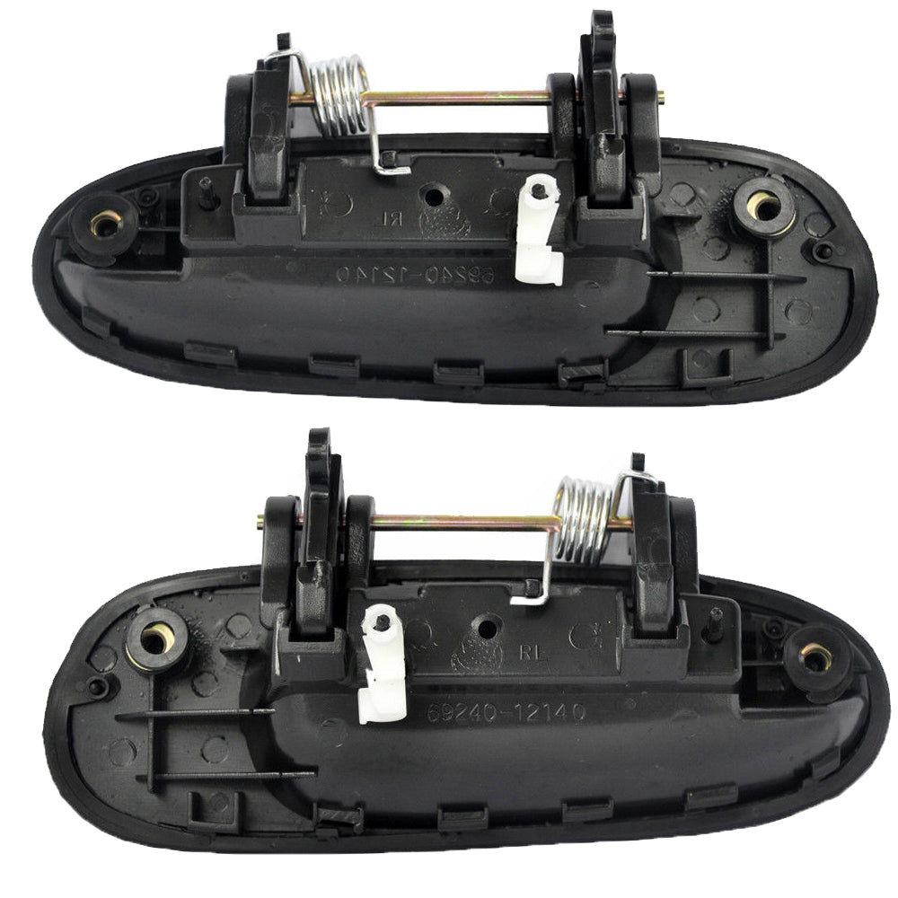 4pcs Exterior + 4pcs Interior Door Handles Fit 1993-1997 Geo Prizm, 1993-1997 Toyota Corolla Front/Rear Door Handle, 69230-12140