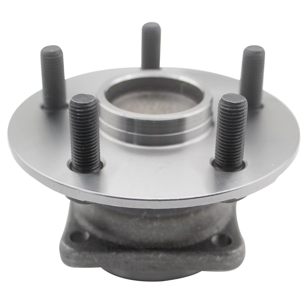 MOOG wheel hub assembly and bearing, yellow branded box, automotive replacement part.

