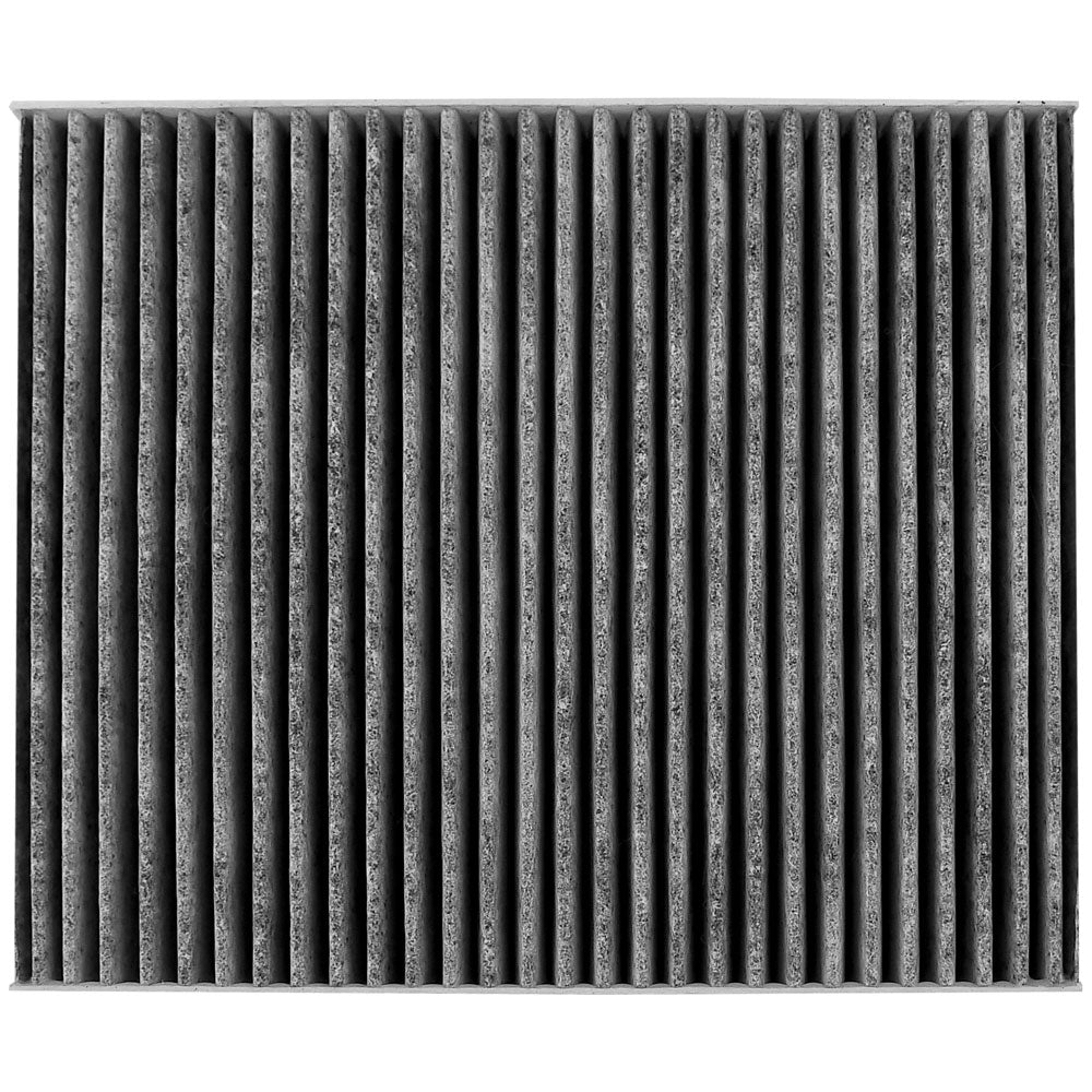 High performance cabin air filter C38224 with activated carbon pleated media, US stock free shipping, 1-pack promotional packaging.

