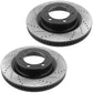 338MM Front Brake Rotors + Brake Pads for 2010 - 2020 Lexus GX460 Toyota 4Runner
