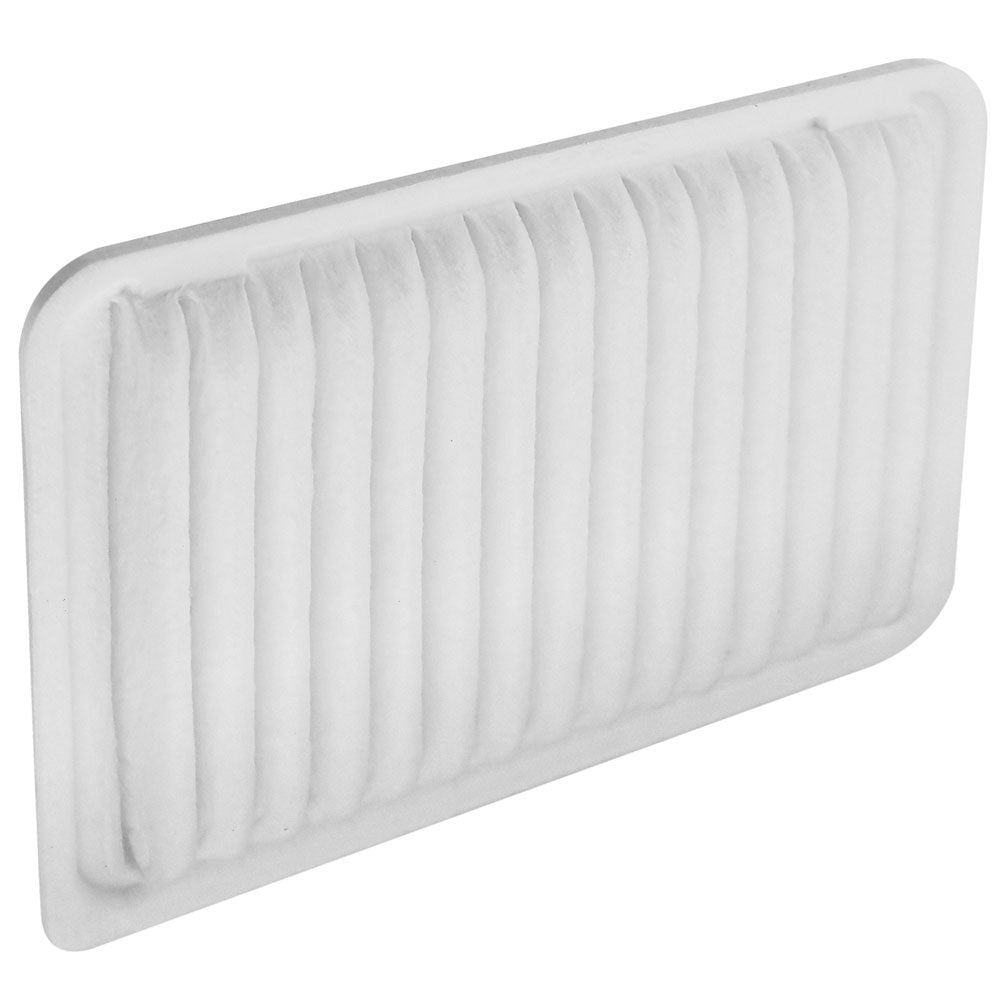 REPCOAUTO AF5649 engine air filter with pleated media, 3-warranty coverage, free shipping promotional packaging.

