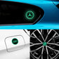 Vehicle emblem sticker Night glow 2 pcs