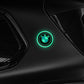 Vehicle emblem sticker Night glow 2 pcs