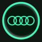 Vehicle emblem sticker Night glow 2 pcs