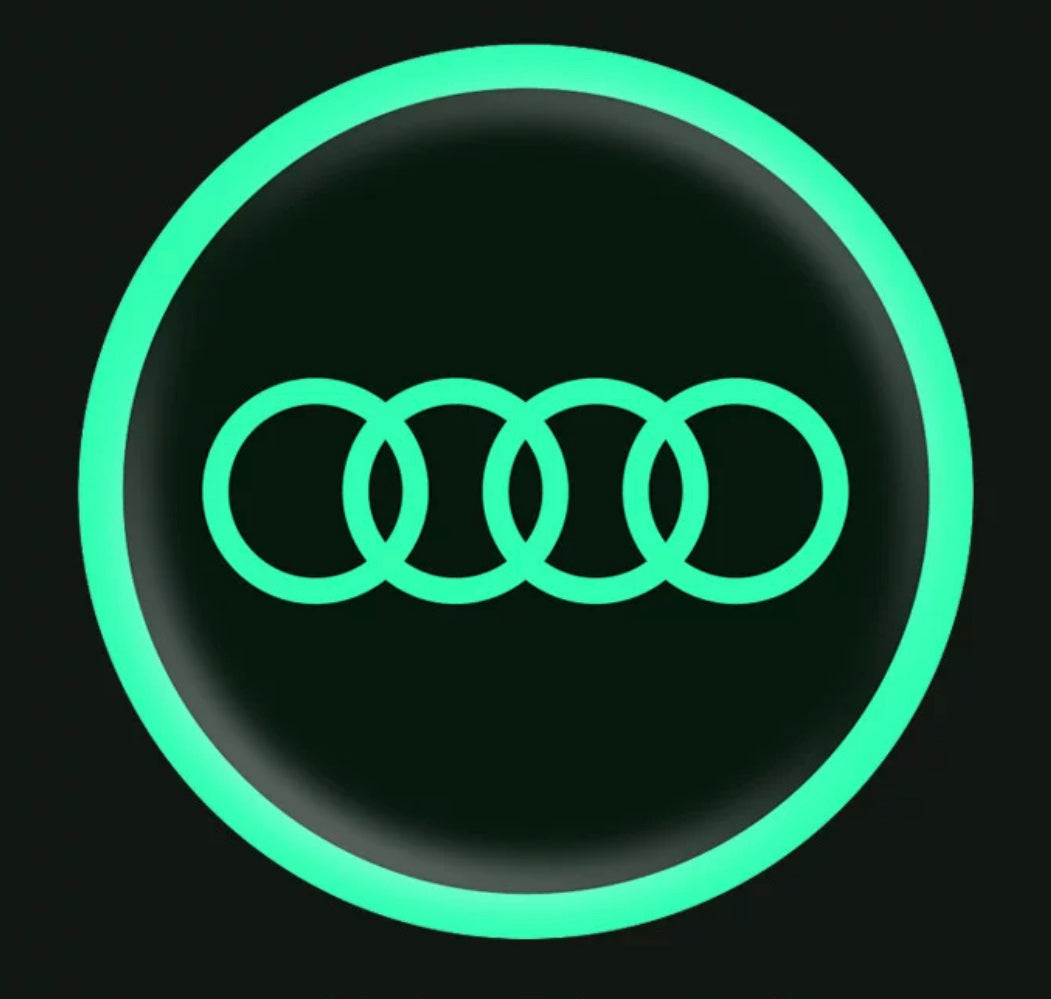 Vehicle emblem sticker Night glow 2 pcs