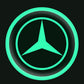 Vehicle emblem sticker Night glow 2 pcs