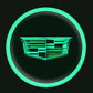 Vehicle emblem sticker Night glow 2 pcs