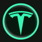 Vehicle emblem sticker Night glow 2 pcs
