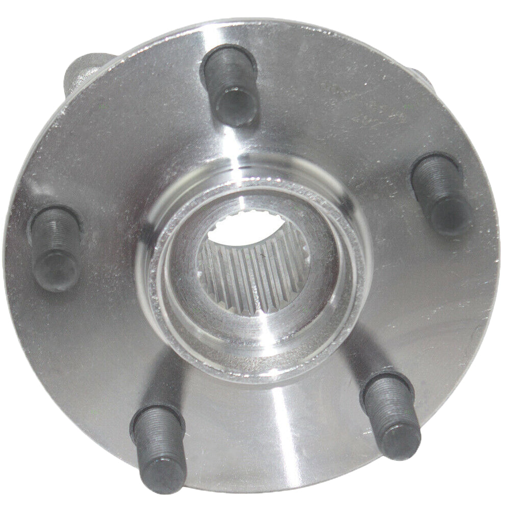 Front Wheel Bearing Hub Assembly Fit 2004 2005 2006 2007 2008 2009 Toyota Prius Hub Bearing (2 Pack) Compatible with 5 Lugs, Replace 513265
