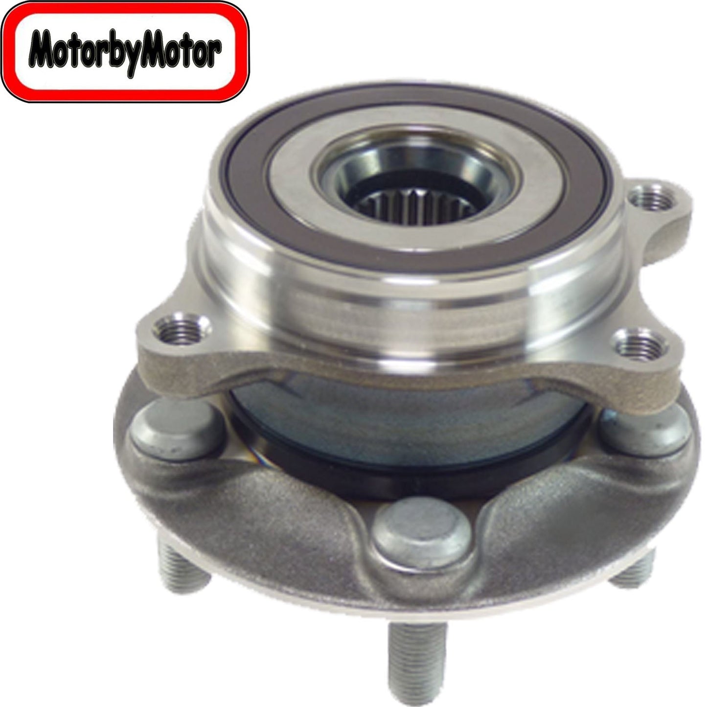 MotorbyMotor Front Wheel Bearing for Lexus CT200H, Toyota Prius, Toyota Prius Plug-In Wheel Hub w/5 Lugs,513287