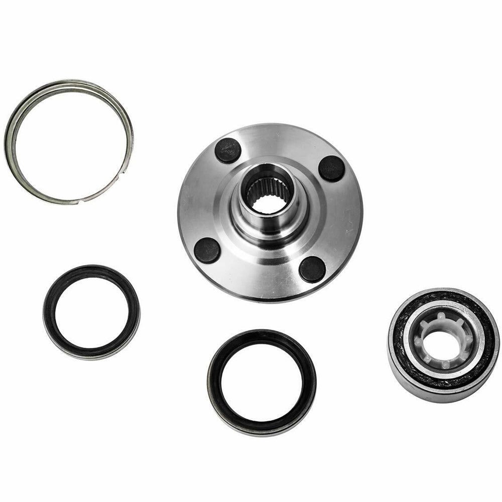 Front Wheel Bearing Fit 1988-2002 Toyota Corolla, 1998-2002 Chevy Prizm, 1993-1997 GEO Prizm Wheel Hub w/4 Lugs,518507