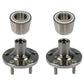 Front Wheel Bearing Fit Toyota 2004-2017 Camry, 2001-2007 Toyota Highlander, 2004-2008 Toyota Solara Wheel Hub w/5 Lugs AWD, 930 401 510063 (2 Pack)