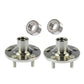 Front Wheel Bearing Fit Toyota 2004-2017 Camry, 2001-2007 Toyota Highlander, 2004-2008 Toyota Solara Wheel Hub w/5 Lugs AWD, 930 401 510063 (2 Pack)