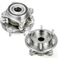 MotorbyMotor Front Wheel Bearing and Hub Assembly with 6 Lugs Fits for Lexus GX460 GX470,Toyota 4Runner FJ Cruiser Tacoma Low-Runout OE Directly Replacement Hub Bearing-2 Pack