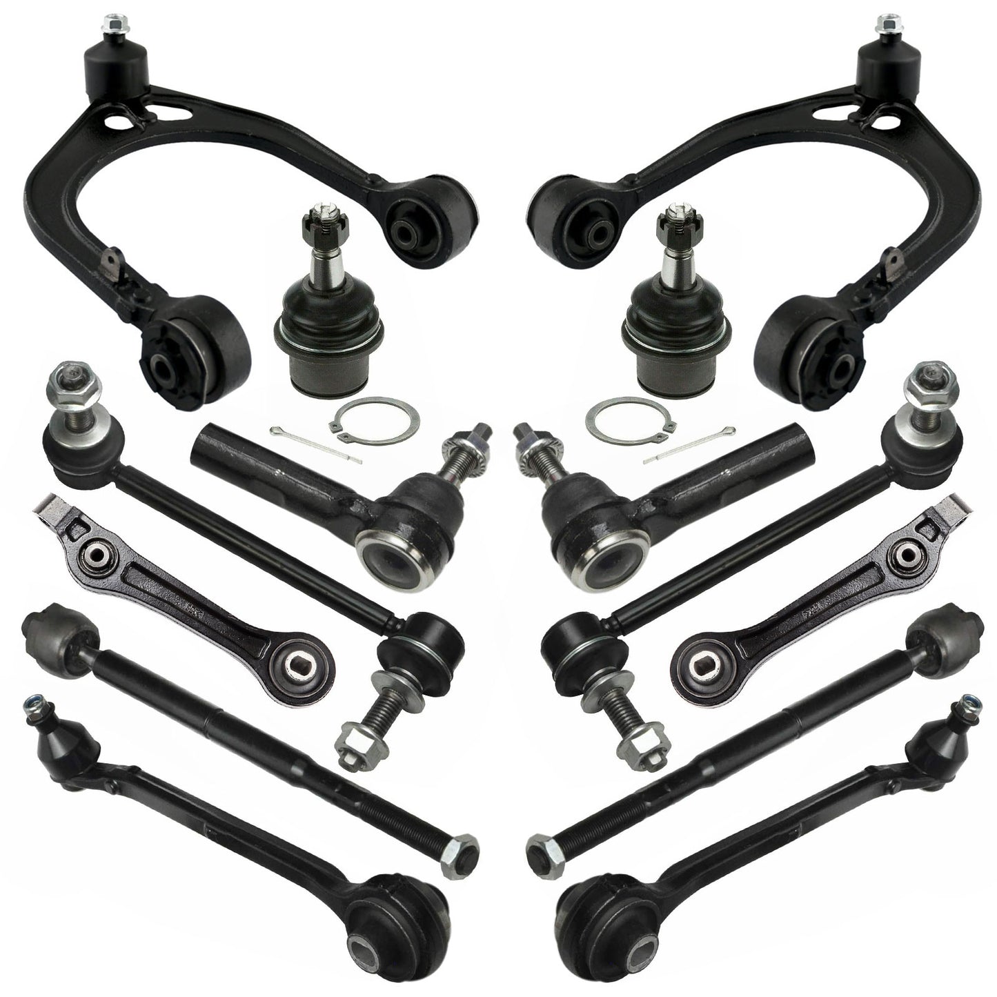 Chrysler 300 14pc Front Upper and Lower Control Arm Suspension Kit