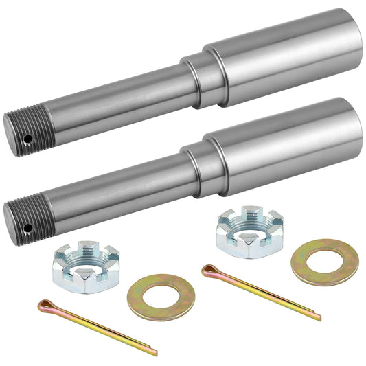 Round BT8 Trailer Spindle 1.5" Shank 2,000 lbs. Capacity 2pcs