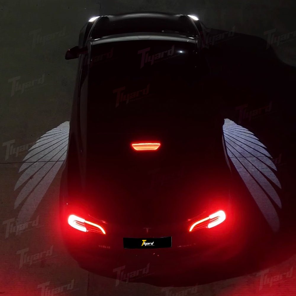 Angel Wing Welcome Light for Model 3/3 Highland & Model Y/Y Juniper Side Rearview Mirror Welcome Lights