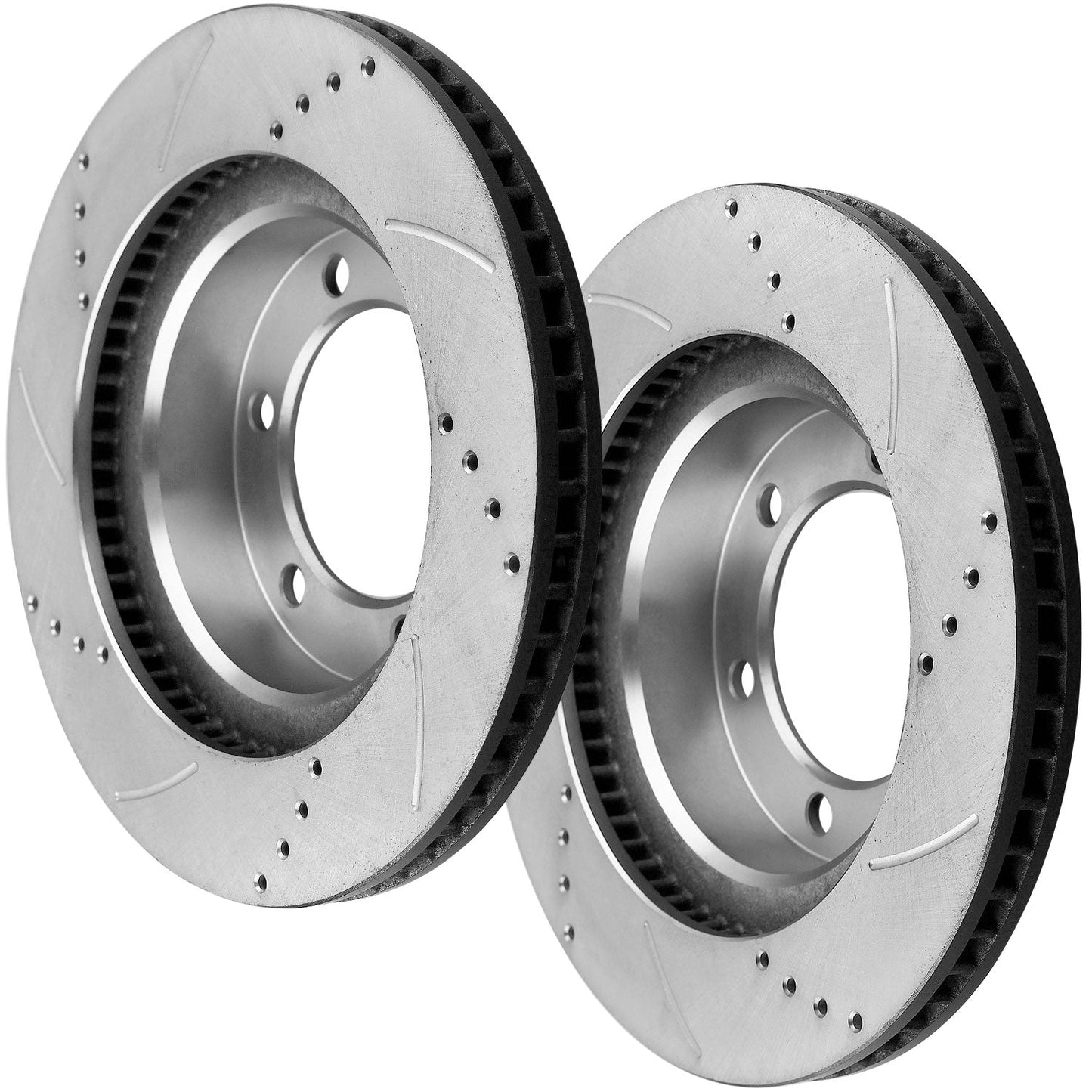 Front Brake Rotors and Ceramic Pads for 2005 - 2020 Toyota Tacoma FJ Cruiser