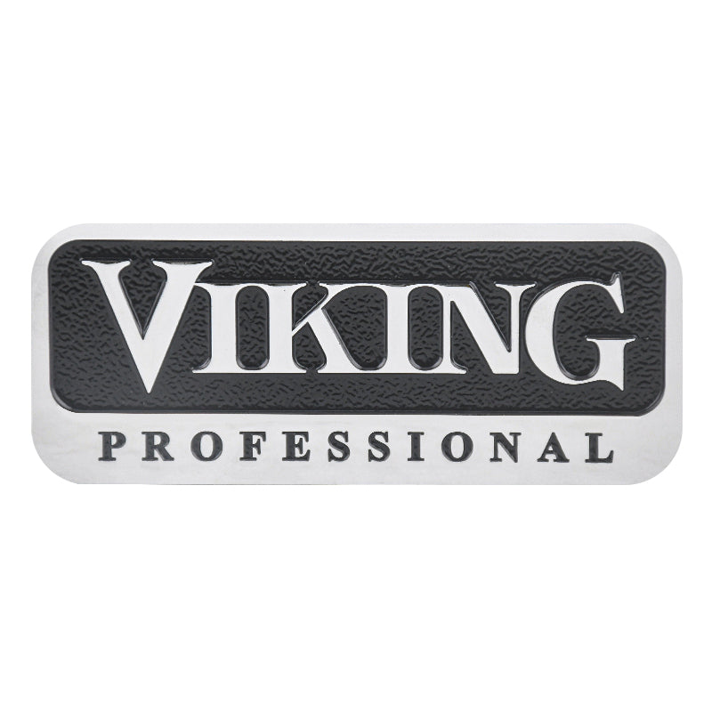 Viking Professional OEM 4.5" Metal Emblem Logo Badge Self