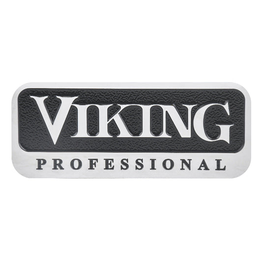Viking Professional OEM 4.5" Metal Emblem Logo Badge Self Adhesive Nameplate