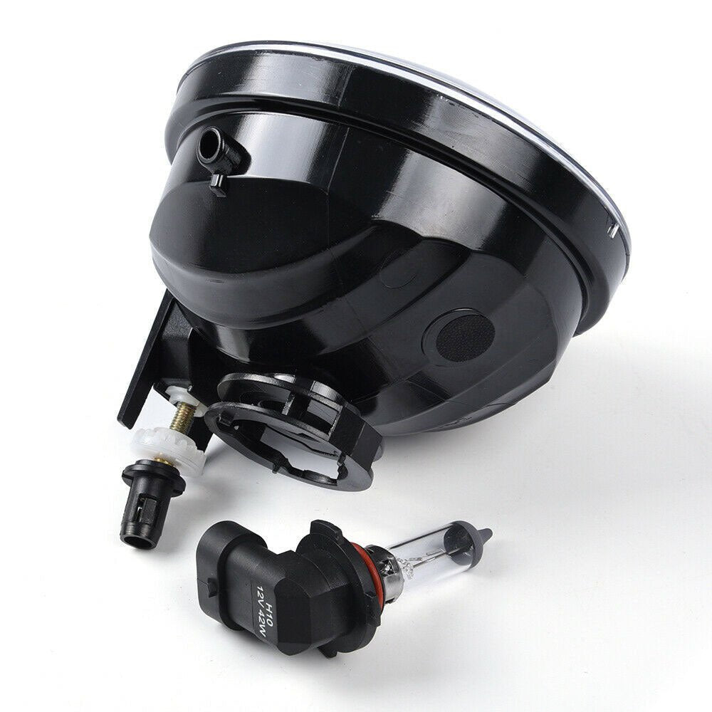 Bumper Fog Lights Driving Lamps + Bulbs Complete Kit For