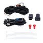 Bumper Fog Lights Driving Lamps + Bulbs Complete Kit For