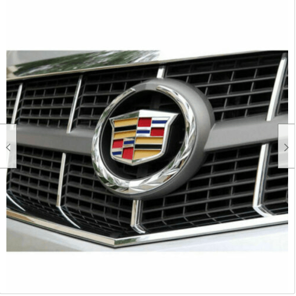 Cadillac Front Grille Emblem 6" Chrome Badge Hood Logo Replacement