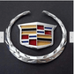 Cadillac Front Grille Emblem 6" Chrome Badge Hood Logo Replacement